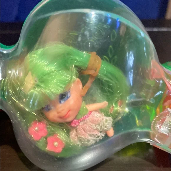 Mattel Kiddles Kologne with Apple Blossom Doll Orange and Green Design - Picture 7 of 9